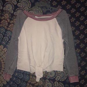 Long sleeve sweatshirt